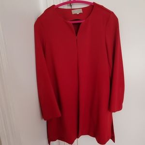 Joan Vass red jacket